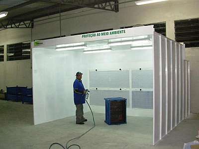 Cabine de pintura automotiva em sp Cabine de pintura automotiva em sp