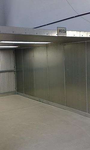 Cabine de pintura a seco Cabine de pintura a seco