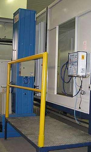 Cabine de pintura e estufa Cabine de pintura e estufa