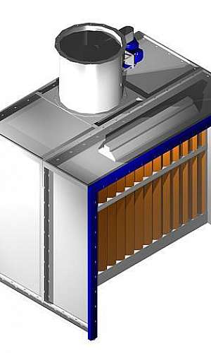 Cabine de Pintura via seca Cabine de Pintura via seca
