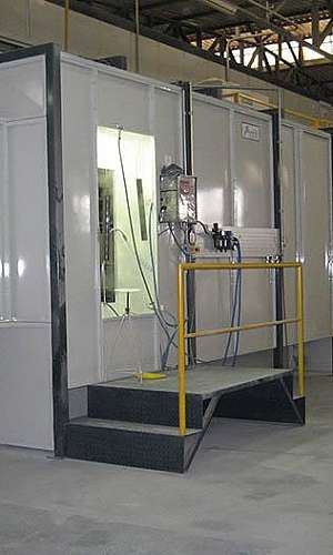 Cabine para pintura a pó Cabine para pintura a pó