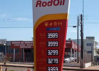 Painel de led para posto de gasolina Painel de led para posto de gasolina