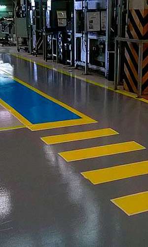 Piso autonivelante industrial Piso autonivelante industrial