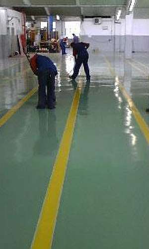Revestimento epóxi para pisos Revestimento epóxi para pisos
