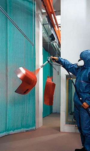 Serviço de pintura eletrostática Serviço de pintura eletrostática