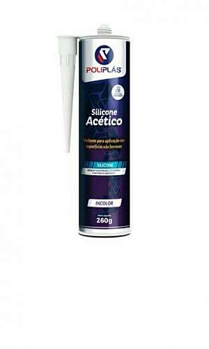 Silicone acético incolor Silicone acético incolor