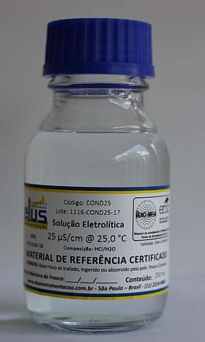Solução de calibração de condutividade Solução de calibração de condutividade