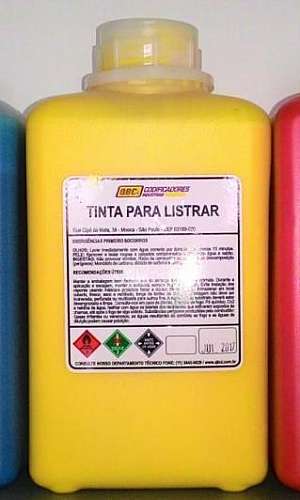 Tinta base solvente para pneus Tinta base solvente para pneus